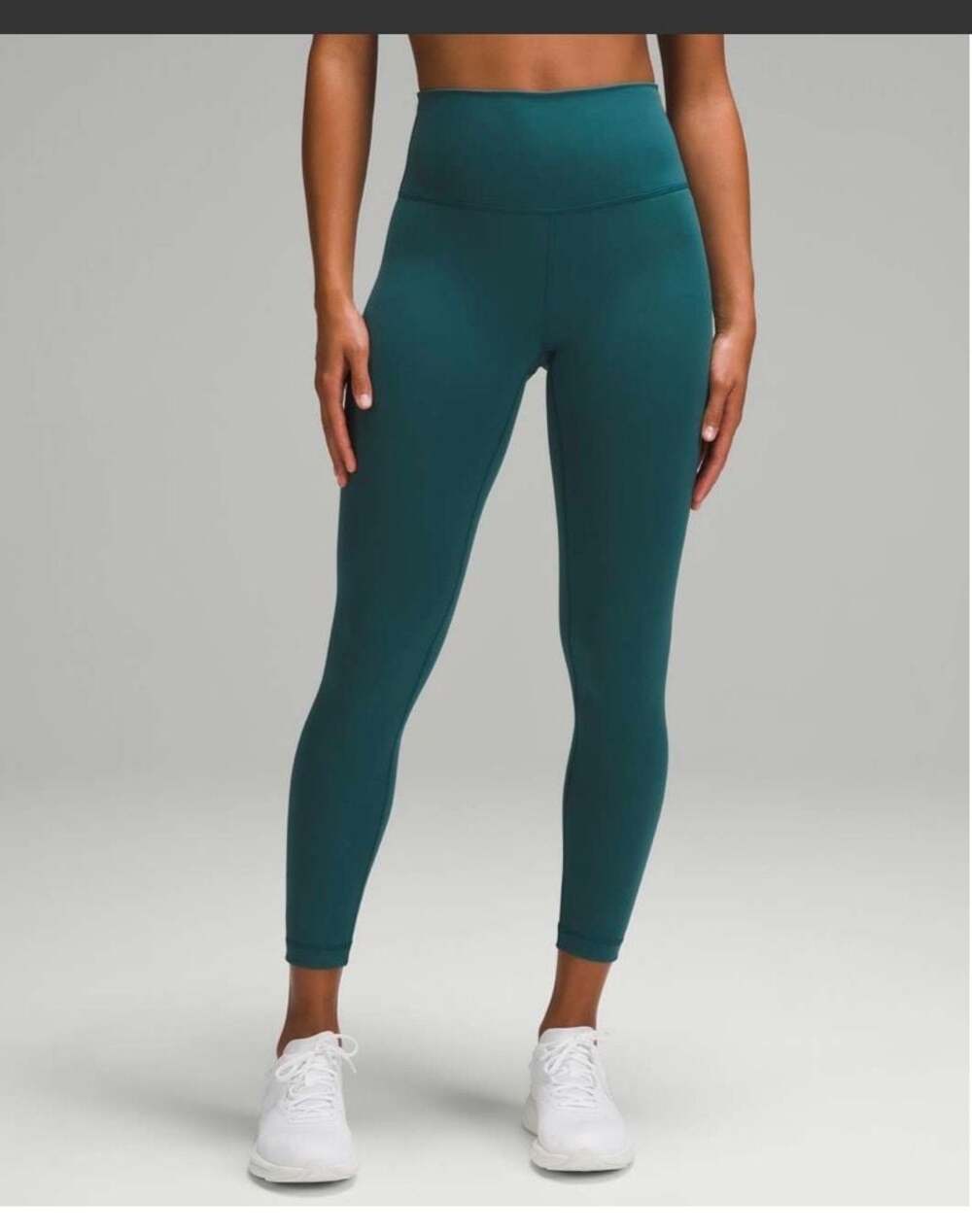 Lululemon Wunder Train High-Rise Pant 25" Storm Teal Size 0